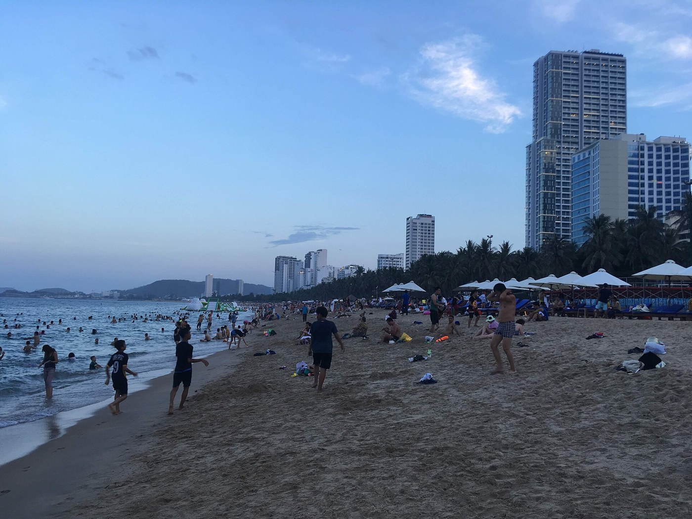 Nha Trang Beach on a bright afternoon