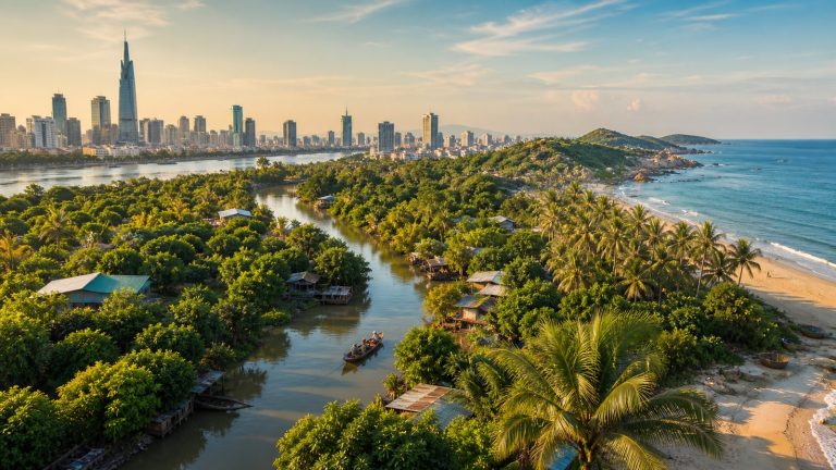 Du lịch miền Nam tháng 1