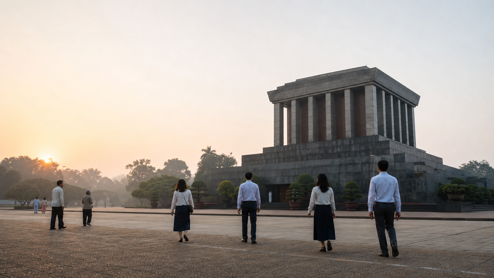 Viếng Lăng Chủ tịch Hồ Chí Minh