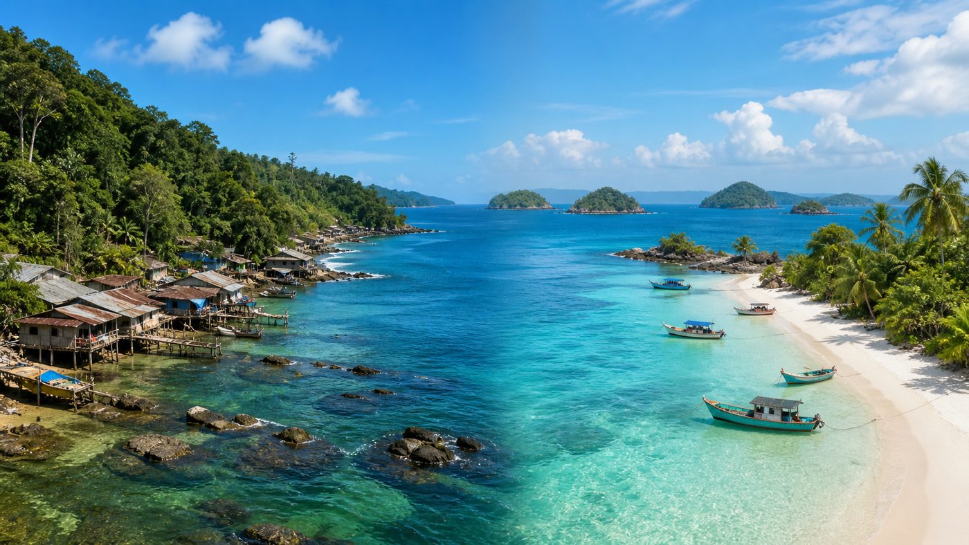 Nam đảo và Bắc đảo Phú Quốc