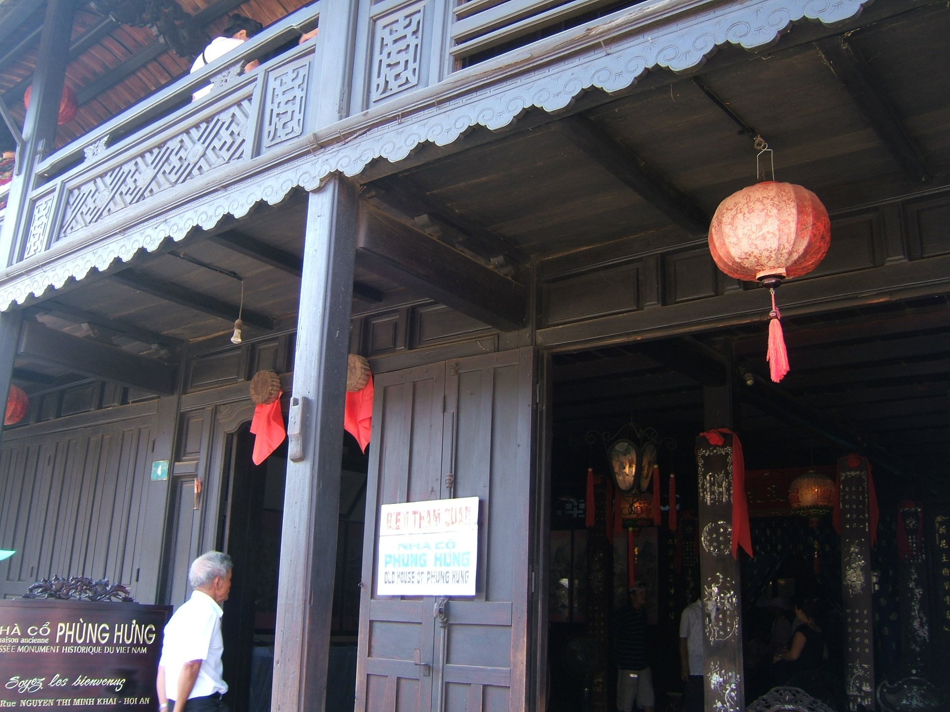 Mặt tiền Nhà cổ Phùng Hưng ở Hội An