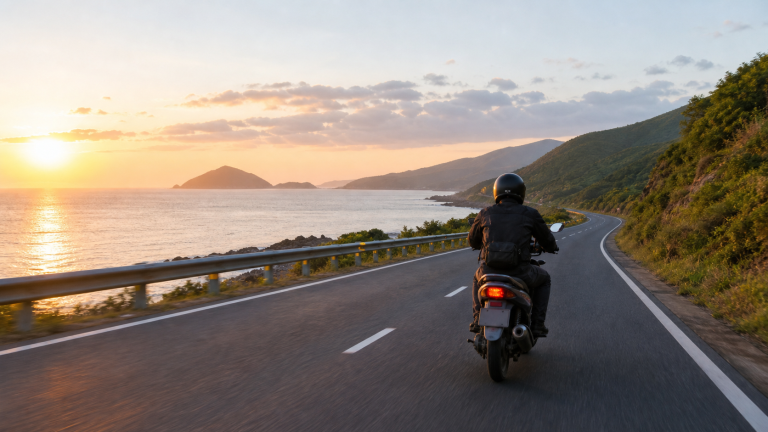 Phượt Nha Trang bằng xe máy: cung đường và kinh nghiệm an toàn