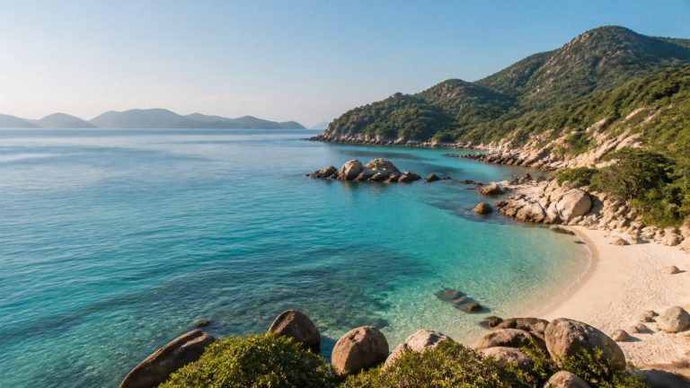 Biển Sơn Đừng Khánh Hòa: đường đi, làng chài và lưu ý